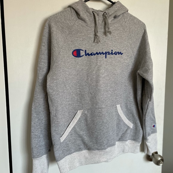 Champion Hooded Logo Sweater - Size S - Picture 3 of 9